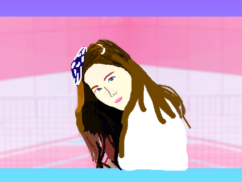 Drawing of a girl