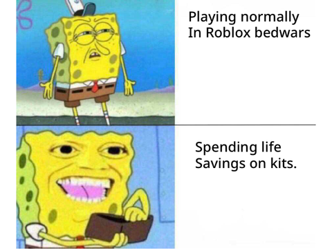 Roblox bedwars meme