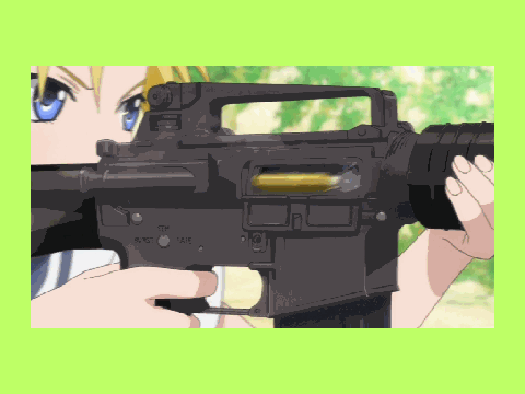 16 shots and angel with a shot gun
