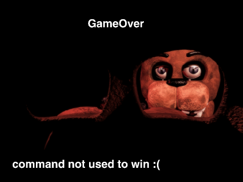 Five Night At Freddy can't win