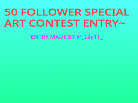 ~Art Contest Entry~ 