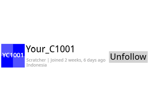 Following YC1001 1 time