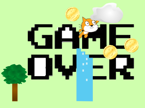 Flying Cat Coin Game