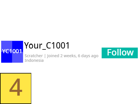 Following YC1001 4 times