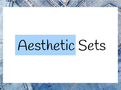Aesthetic Sets