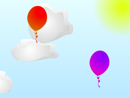 Ballon clicker game
