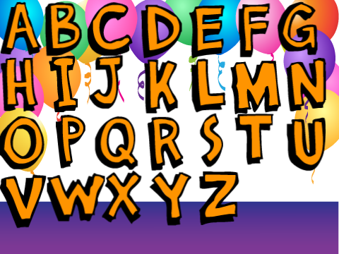 Colorful Alphabet!
