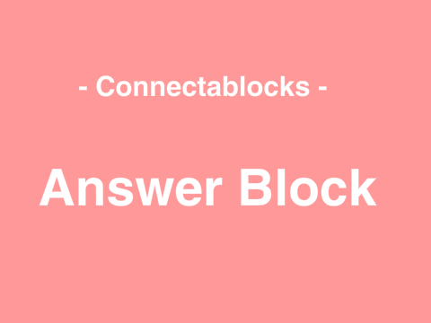 ~Connectablocks - Answer Block