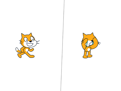 Crying scratch cat (Art)