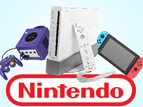 Gaming Console History but just Nintendo