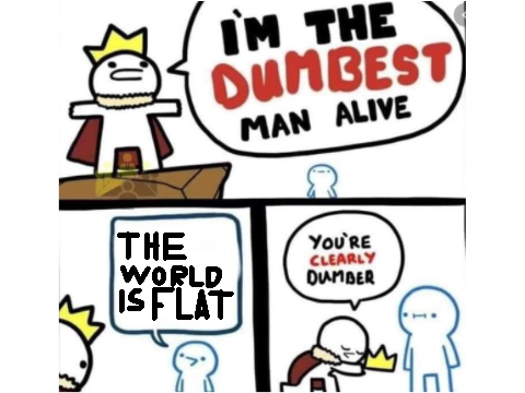 The Dumbest Man Alive Meme Template remix