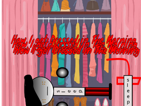 How I get dressed in the Morning #animations #art