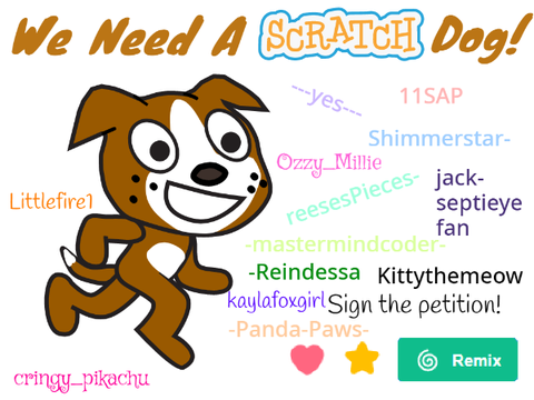 Petition to add a Scratch Dog! remix remix remix remix remix remix remix remix remix remix re… remix