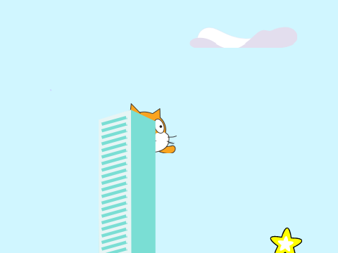 flying cat!