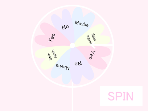 Decision Making Spinner
