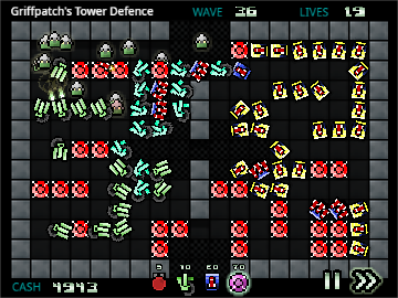 Griffpatch's Tower Defence v1.0 bosco