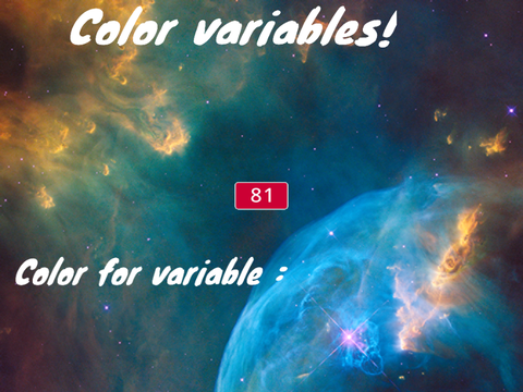 Color variables!!!