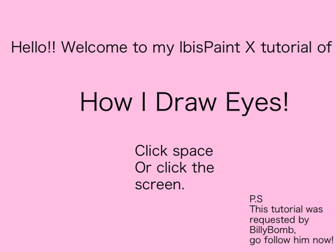 How I draw eyes || #IbisPaintXTutorial
