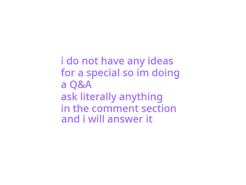 (80 and 90 follower special) Q&A 