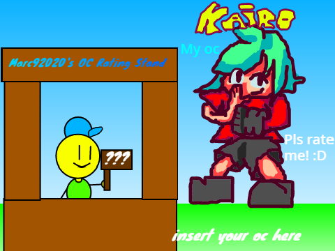Pls rate my OC Kairo. :) Nice OC by the way.