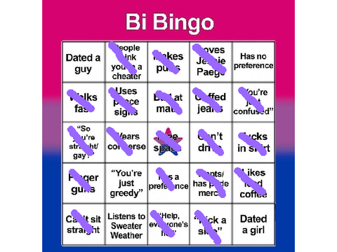 Bisexual Bingo! 