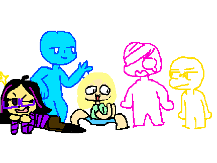 i attempted to make a "draw the squad" remix remix remix