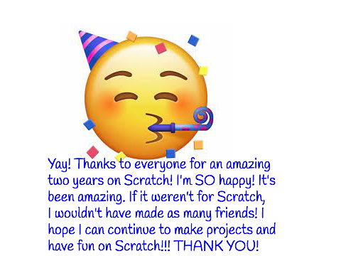 Two years on Scratch!!