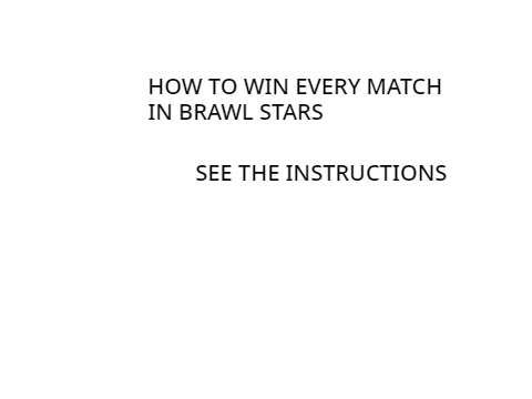 How to Win? - Brawl Stars