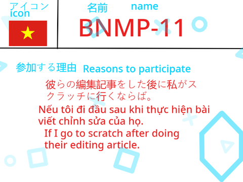 世界最大の企画をする！プロジェクト応募用紙Make the world's largest project application form remix