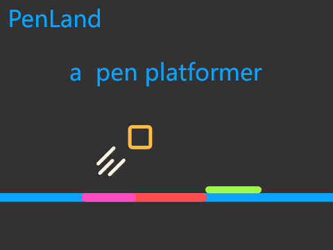PenLand || Pen Platformer #all #games #pen