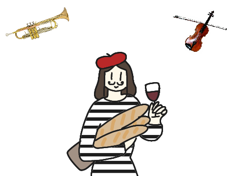But you dont look french-?