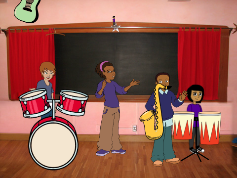 music room