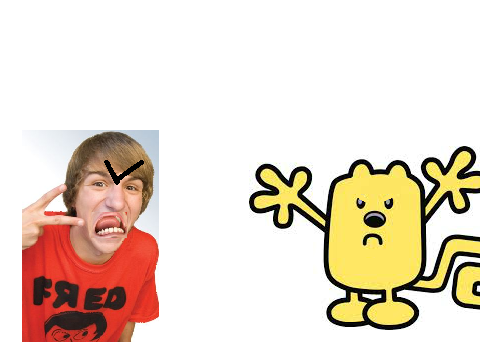 Wubbzy vs Fred Figglehorn! (Fixed)