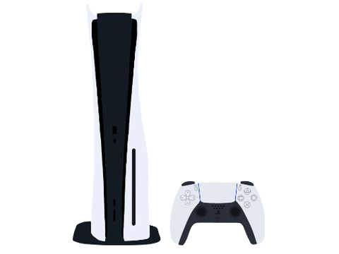 PS5 Vector Art 