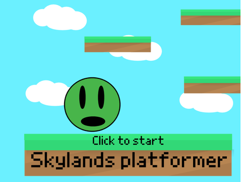 Skylands platformer-MOBILE FRIENDLY