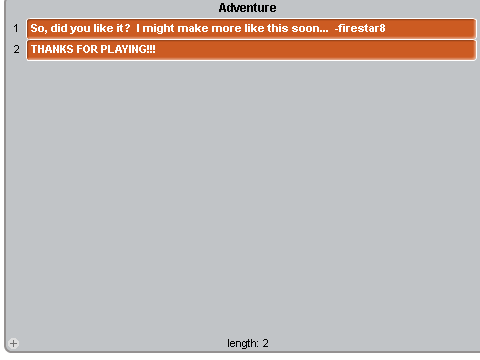 OLD WARRIORS TEXT ADVENTURE VERY BAD