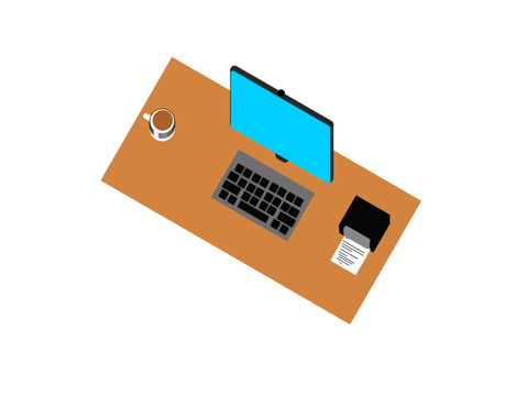 3D computer set-up
