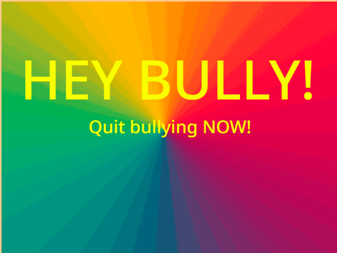 Hey Bully! Look over here! Remix! remix remix!!!