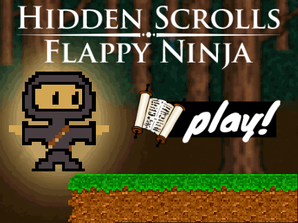 Hidden Scrolls - Flappy Ninja