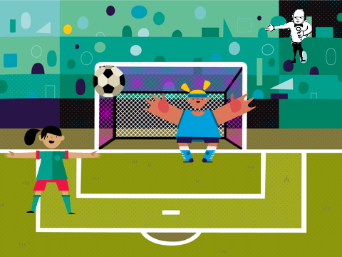 Soccer animation 