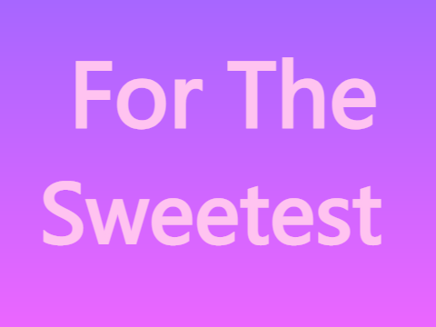 For the Sweetest Scratcher