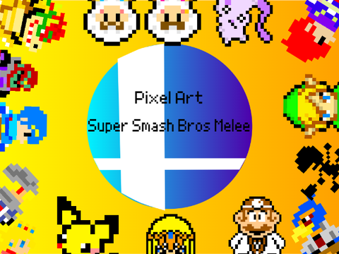 Pixel Art: Super Smash Bros Melee