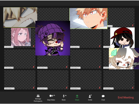 Add yourself to the Zoom Anime ver. remix remix remix remix remix