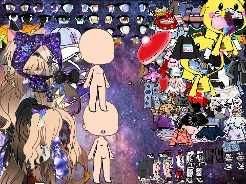 Mega Gacha  Dress Up Twins remix (6)