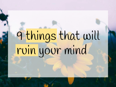 Mind ruining thoughts