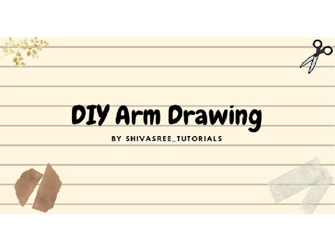 ⇣ ARM DRAWING DIY ⇣