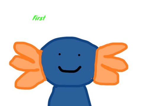 Blue Axolotl :3