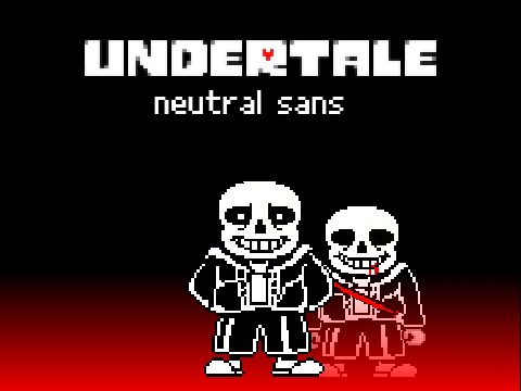 [unoffical] Undertale  Neutral Run Sans Fight!  