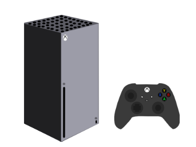 Xbox Series X Vector Art 