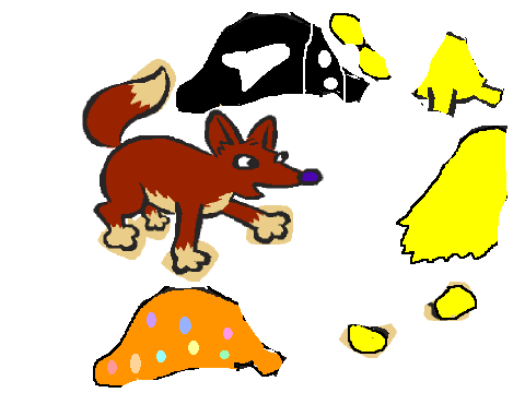 dress  up the fox sprite